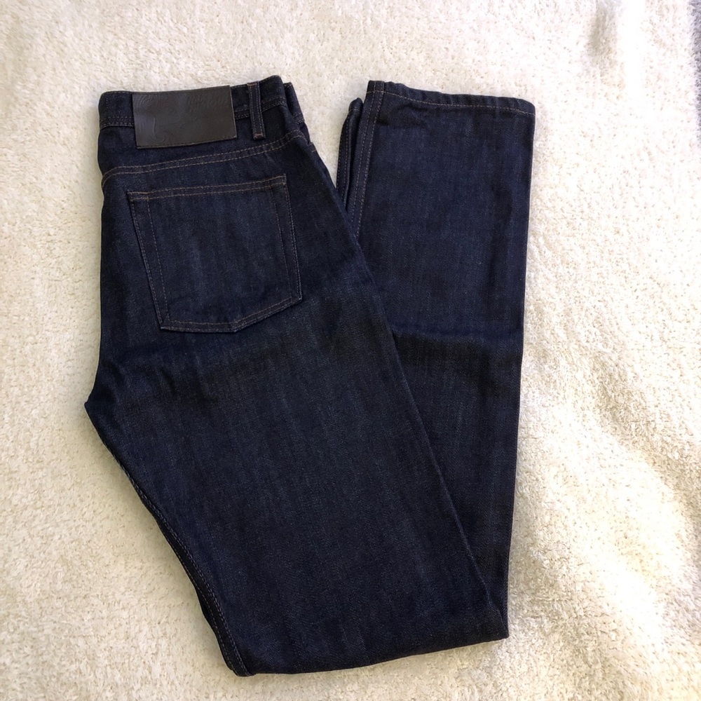 Naked and Famous Dry Indigo Slub Weird Guy Size 31